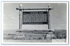 c1940's Black Otter Trail Airport Drive Billings Montana MT RPPC Photo Postcard picture