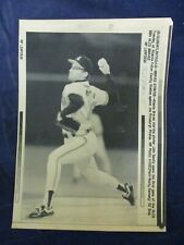 1992 MLB John Smoltz Atlanta Braves NLCS game 1 pitcher Vintage Wire Press Photo picture