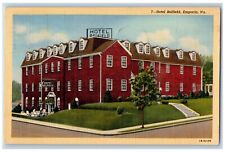 Emporia Virginia Postcard Hotel Belfield Exterior Building c1945 Vintage Antique picture