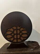 Antique 1920s Teletone Corportation Ornate Wood Radio Speaker Works picture