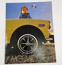 Nice Original 1974 MG Midget Sales Brochure - 8 Page 8 1/2 x 11