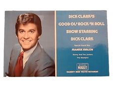 Postcard Dick Clark Nugget Hotel/Casino Celebrity Room Theater Frankie Avalon picture