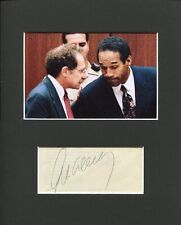 Alan Dershowitz Famous OJ Simpson Lawyer Rare Signed Autograph Photo Display picture