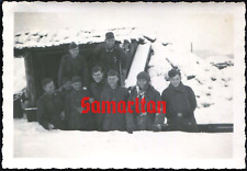 I9/38 WW2 ORIGINAL PHOTO OF GERMAN WEHRMACHT SOLDIERS ON THE EASTERN FRONT picture