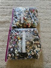 Two Large Bags Mixed Unused Buttons Various Designs Style Colors Shapes Ages picture