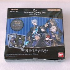 BANDAI Disney Twisted Wonderland Metal Card Collection 2 Pack Ver Box JAPAN picture