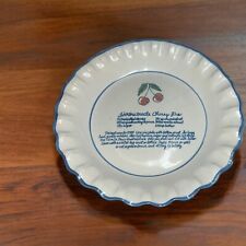 Vintage Louisville Stoneware pie 10