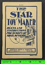 Vintage 1907 The Star Toy Maker Johnson Smith Company Graphic 63 Pg Booklet picture