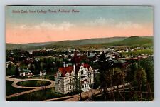 Amherst, MA-Massachusetts, Scenic View From College Tower, Vintage Postcard picture