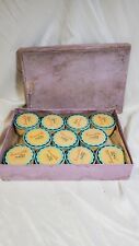 Vintage 1940's Irresistible Air-Whipt Face Powder Color Flesh Color 1 container picture