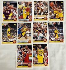 1992-93 Upper Deck McDonalds L A Lakers Set of 10 Cards picture