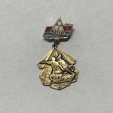 Vintage Kiev Ukraine Cossack Regiment Bohdan Khmelnytsky Monument Pin Badge picture