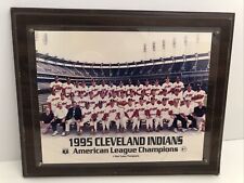 Cleveland Indians American League Champions MLB 1995 Wall Plaque Mort Tucker picture