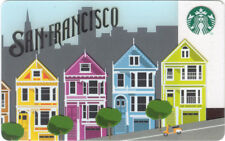 2012 RARE Starbucks SAN FRANCISCO PAINTED LADIES Destination City Card  picture