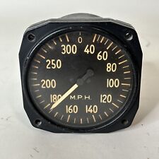 Vintage BENDIX AVIATION CORP Pioneer Type C14 Aviation Speedometer 300 MPH picture