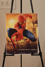 Spider-Man Promo Flyer Sam Rami Autograph (Spidey Team Thanks You) picture