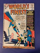 Worlds Finest #142 Batman Superman DC Comics 1st Print Silver age 1964 picture
