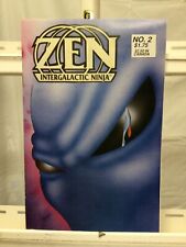 Zen Intergalactic Ninja #2 1988 Double Signed First Print Steve Stern Dan Coté picture