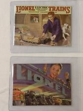 Lionel Legendary Trains Collector Cards DuoCards Promo Card Set Complete 1997  picture