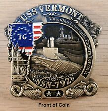 USS Vermont SSN-792 US Navy Submarine Commemorative Challenge Coin 2