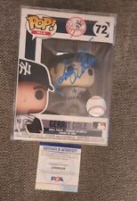 GERRIT COLE SIGNED FUNKO POP NEW YORK YANKEES PSA/DNA AUTHENTICATED #AM98289 WOW picture
