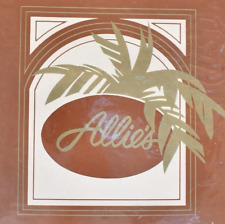 Vintage 1980s Allie's Cafe Marriott Hotel Restaurant Dinner Entrees Menu picture