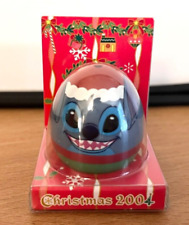 NIP NEW Rare Disney Store Japan KOROKORO EGG Santa hat Lilo & Stitch Christmas picture