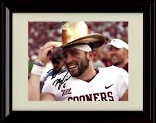 16x20 Gallery Frame Baker Mayfield Autograph Promo Print - Oklahoma Sooners- picture