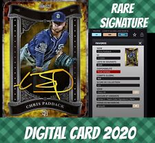 2020 Topps Colorful Chris Paddack Rare Glory Team Color Signature Digital picture