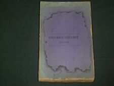 1882 COLUMBIA COLLEGE CATALOGUE OF ALUMNI AND OTHER GRADUATES 1754-1882 - J 4660 picture