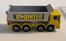 MATCHBOX LESNEY SUPERFAST #51 POINTER 8 WHEEL TIPPER TRANSITIONAL Thin Wheels picture