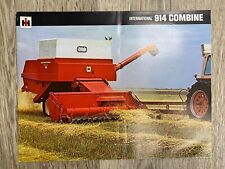 International Harvester 915 Combine Brochure Vintage IH Pull-Type picture