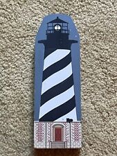 1996 Cat's Meow Faline Lighthouse Cape Hatteras North Carolina NC OBX Figurine picture