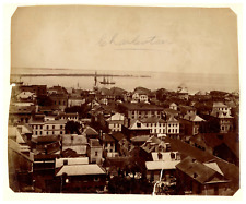 USA, Charleston (with defect), general view vintage print, albu print picture