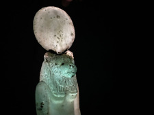 Glowing Sekhmet Statue, Goddess Sekhmet, Goddess of war and destruction picture