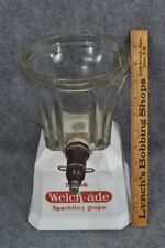 antique Welch-ade Drink Sparkling grape dispenser soda fountain 1910 original picture