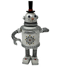 Snowman Robot Wind Up Motion + Music Wish You Merry Christmas 10.75