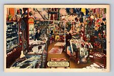 Seattle WA-Washington, Ye Olde Curiosity Shop, Inside Shop View Vintage Postcard picture
