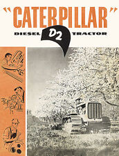 Caterpillar D2 Diesel Tractor Sales Book 1951 picture
