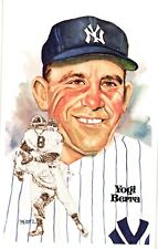 Yogi Berra 1980 Perez-Steele Baseball Hall of Fame Limited Edition Postcard picture