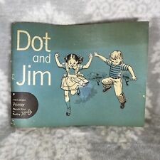1967 The Economy Company Dot And Jim Primer Phonetic Keys To Reading Book (A1) picture