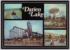 Darien Lake Amusement Park, Buffalo New York Postcard picture