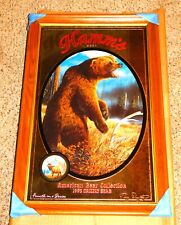 1993 HAMM'S BEER Grizzly Bear w/ ELK Hunting Wildlife MIRROR (NOS) The Best picture