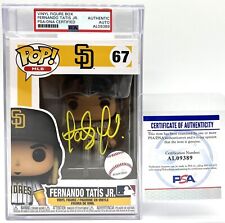 Funko Pop MLB San Diego Padres Fernando Tatis Jr #67 Signed PSA DNA picture