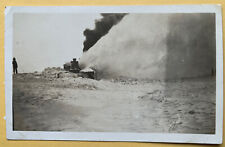 RPPC Fullerton North Dakota Train Plowing Snow Real Photo Postcard c1910 picture