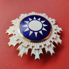 Chinese CHINA-REPUBLIC Order of Blue Sky and White Sun Breast star Badge Replica picture