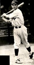 LG982 Orig George Burke Photo AUGIE GALAN CHICAGO CUBS OUTFIELDER 30s BASEBALL picture