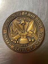 Under Secretary of the Army Joe R Reeder Challenge Coin picture
