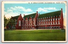 St Ursula's Academy Collingwood Ave Toledo Ohio c1920's CURT TEICH Postcard picture