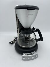 DELONGHI 12-Cup Retro Drip Coffee Maker Programmable EUC Tested Glass Carafe picture